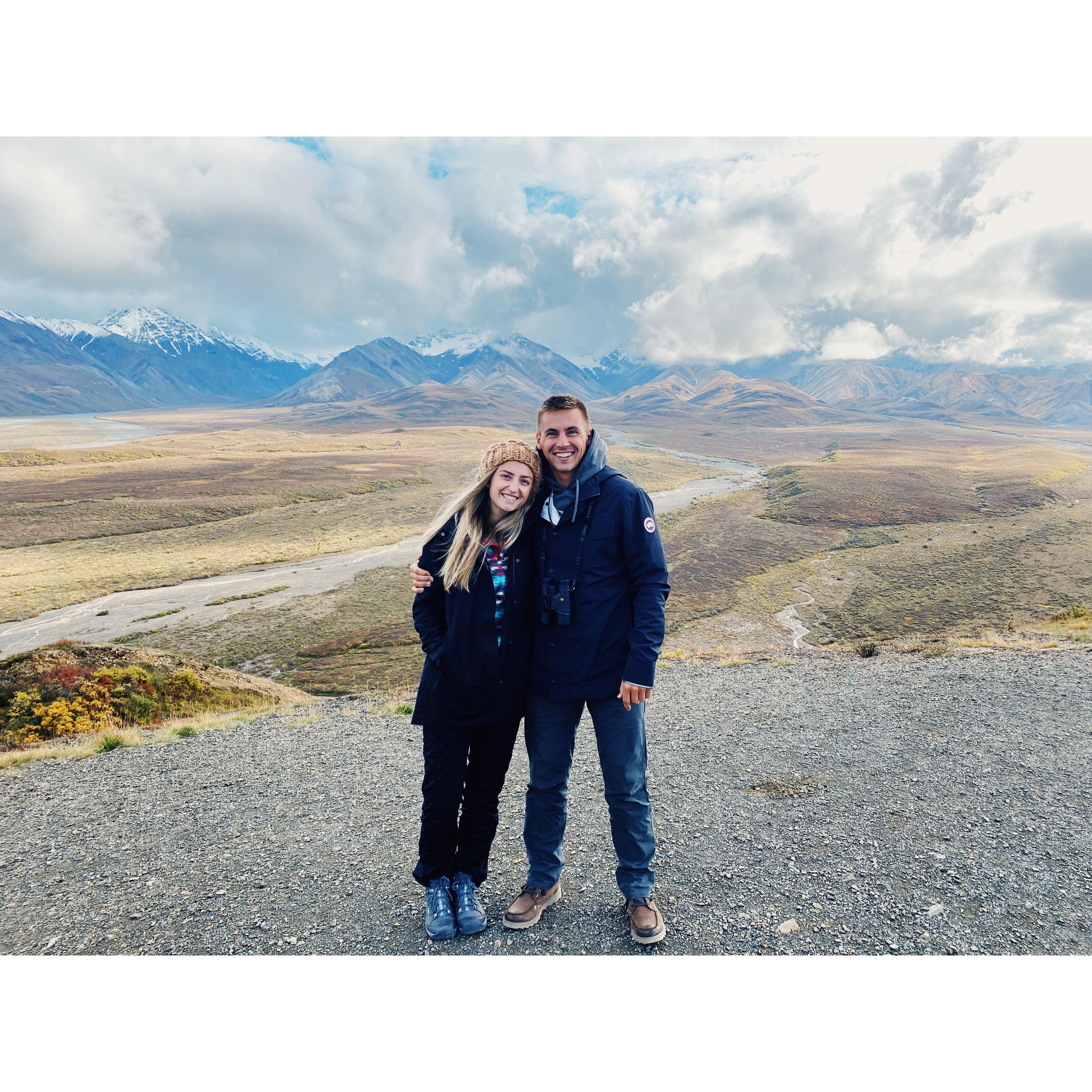Taken on our Alaska trip. This is where Colby asked Olivia to be his girlfriend!