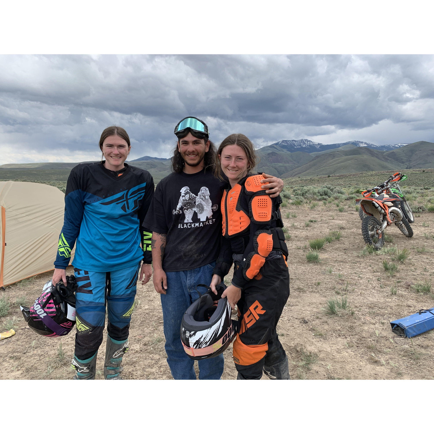 Desert Dirt biking
