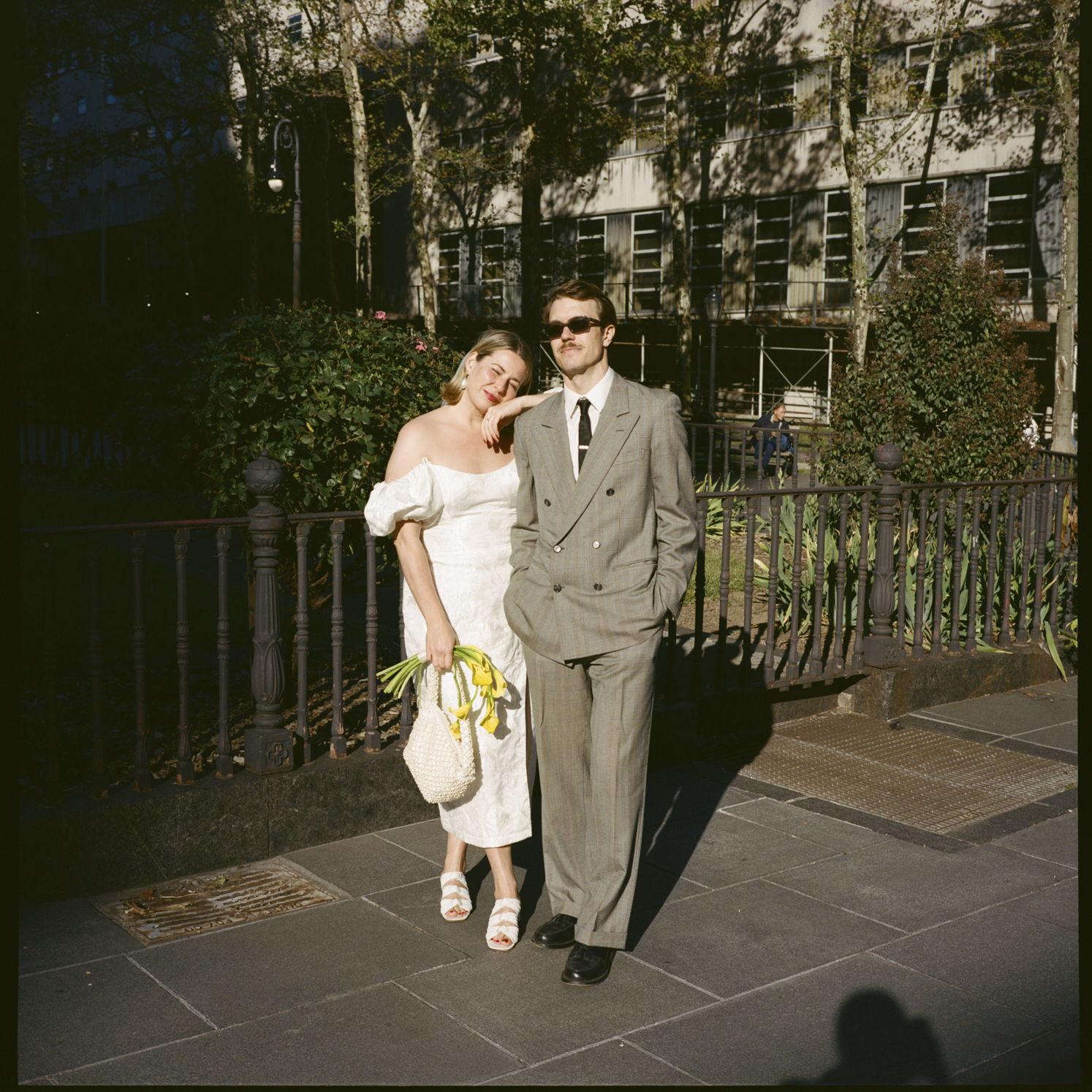 We got sneakily married in October 2025 so we could start work on Liberty's Green card ASAP