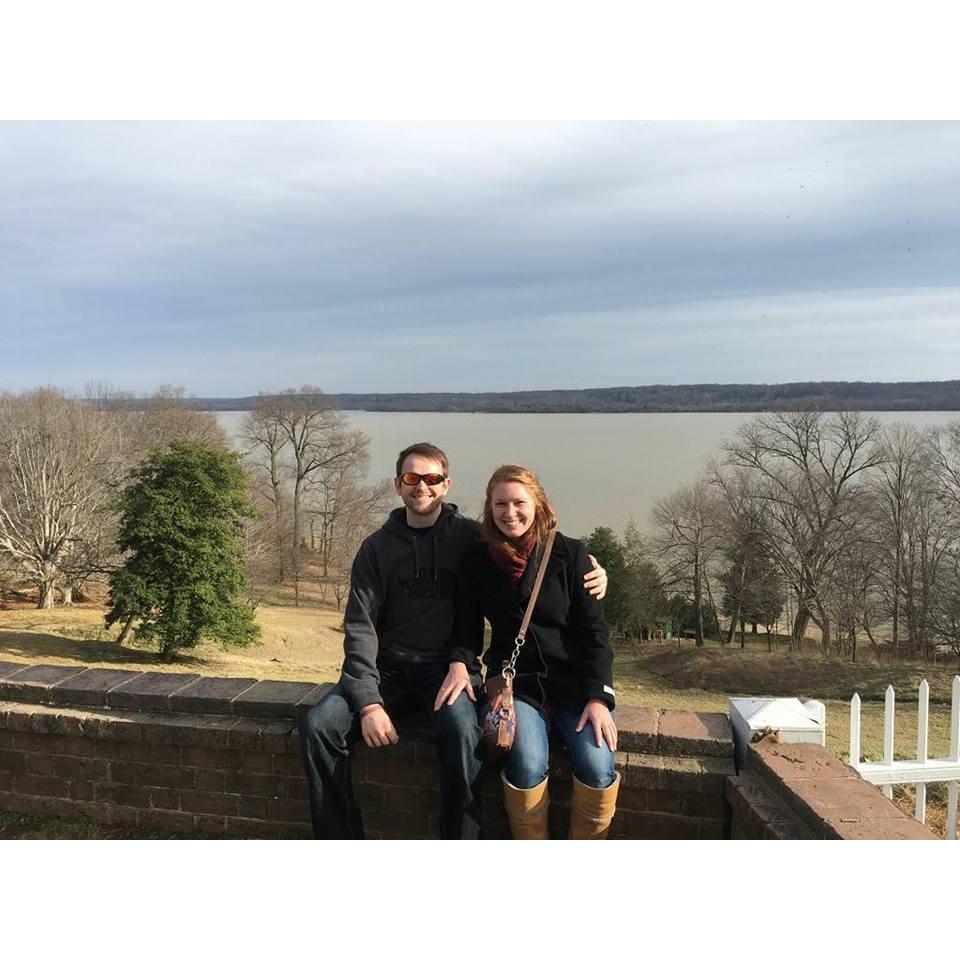 Their first winter together Theresa would visit Aleksander on weekends in Washington DC. One of their favorite places is Mount Vernon (check out the restaurant! It is amazing!).