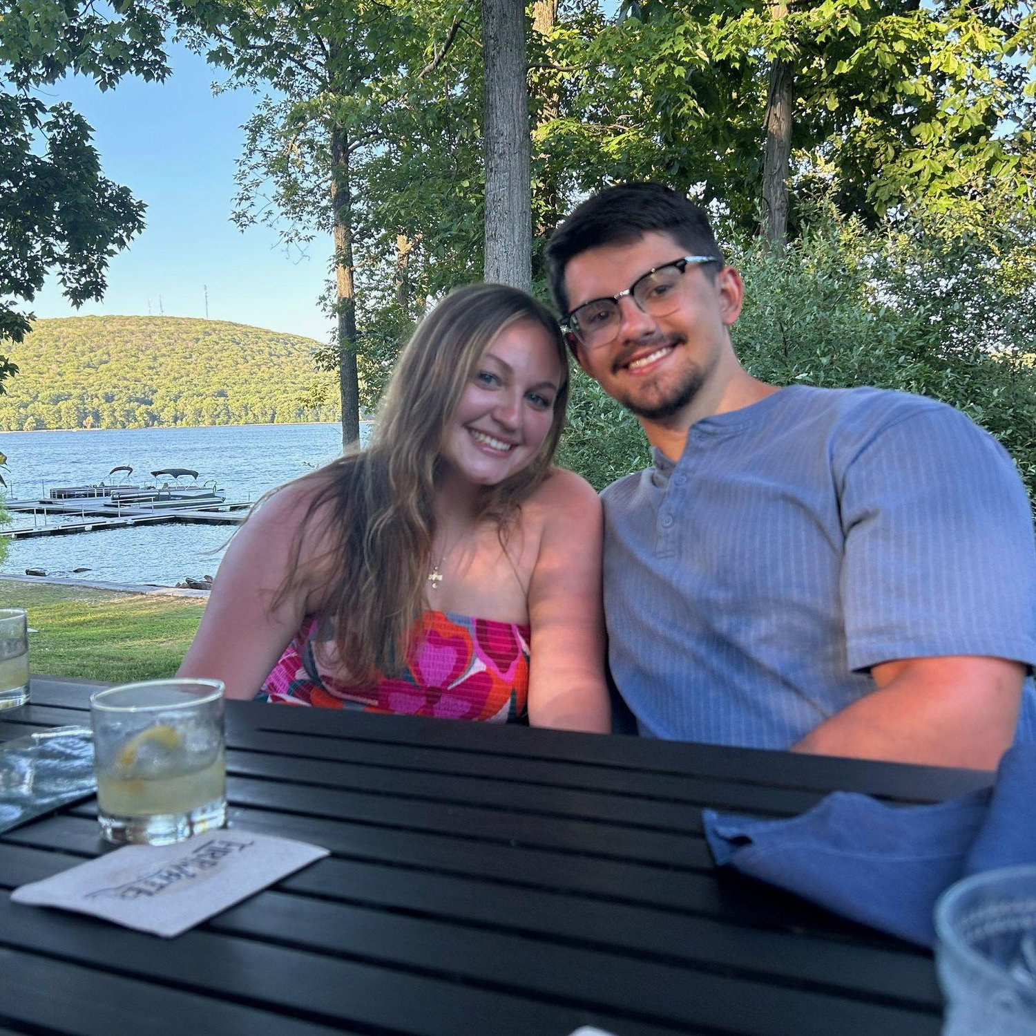 Our first vacation together