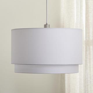 Meryl Double Drum Pendant Light