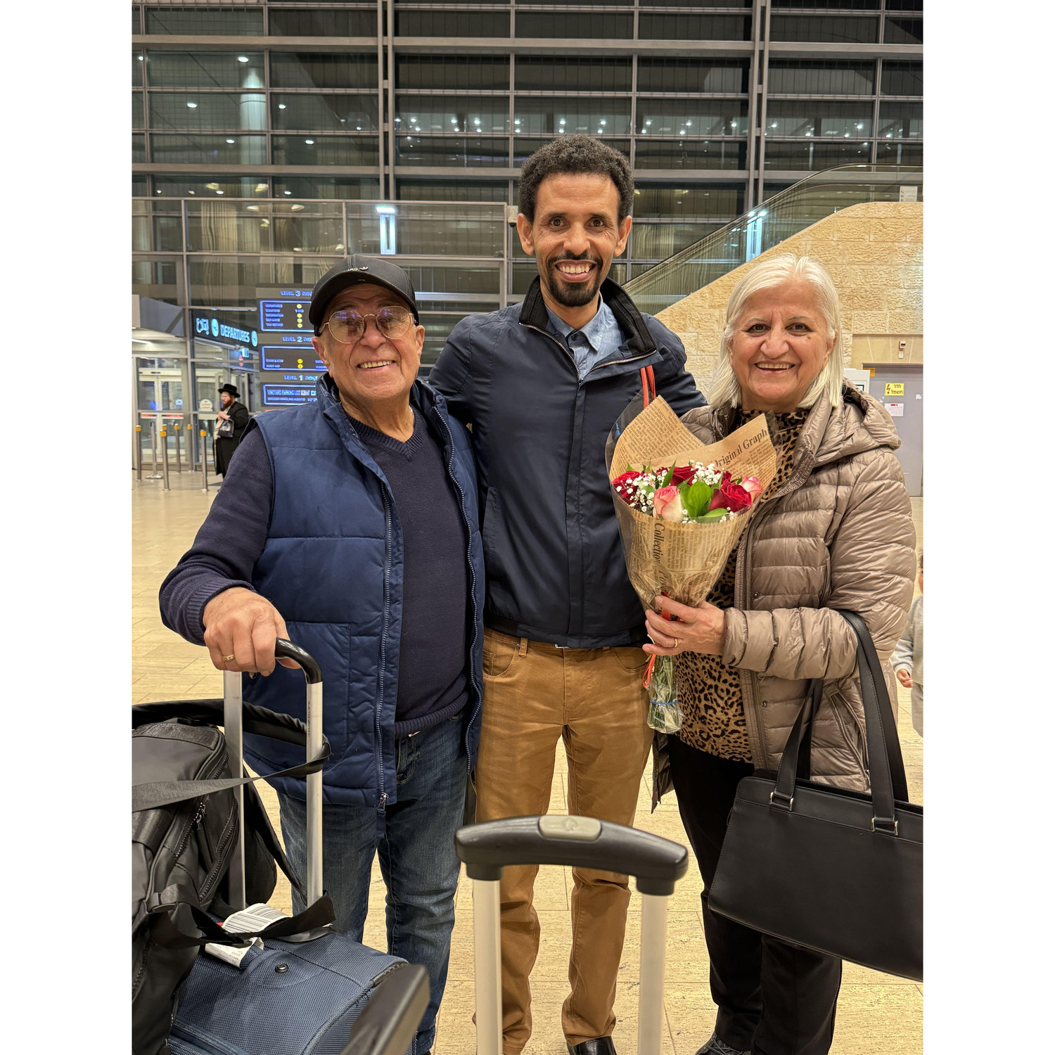 15 Jan 2025:  Welcoming Mama and Papa G to the Holy Land, Fena style