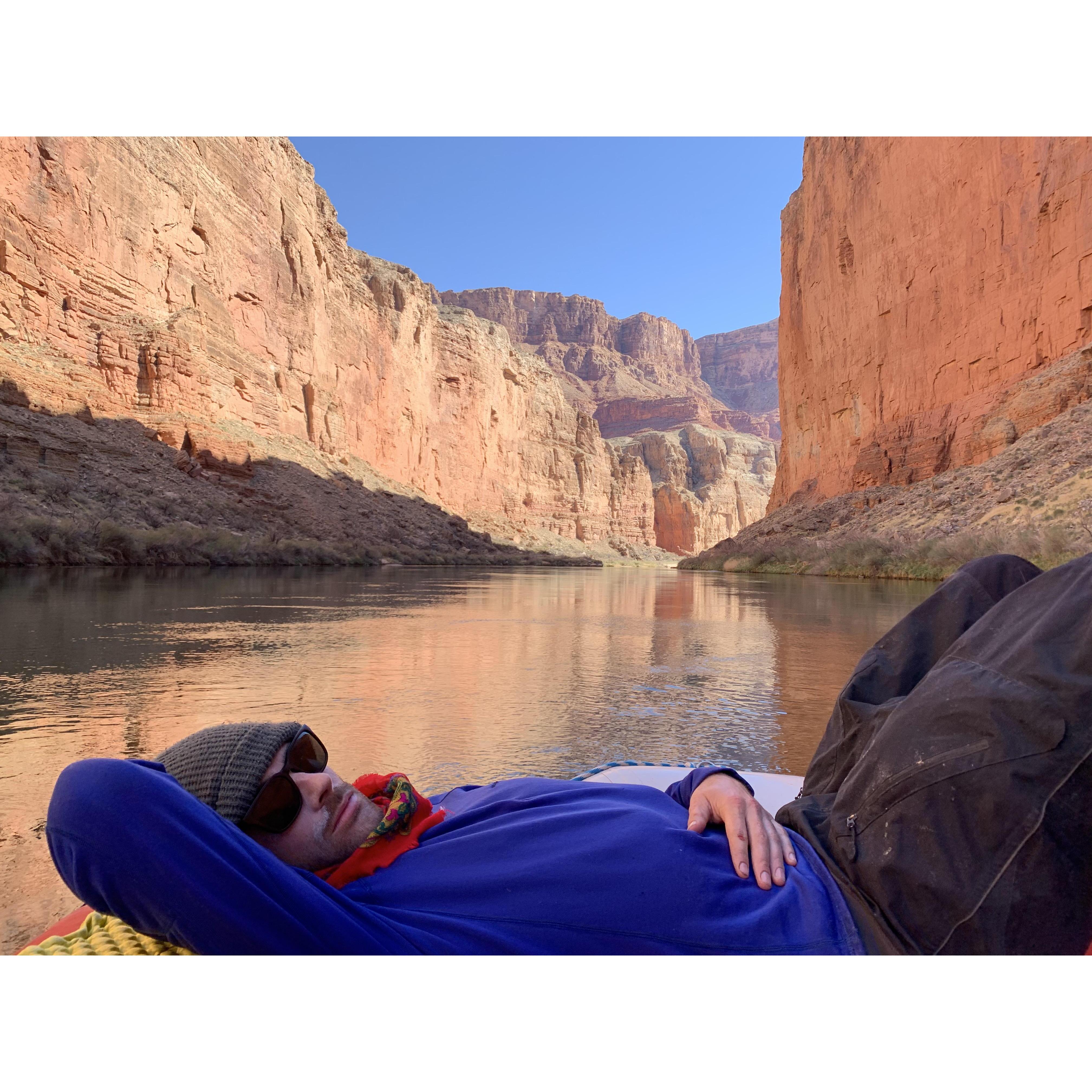 2020 - Truly the adventure of a lifetime. 21 days of floating down the Colorado River through the Grand Canyon.