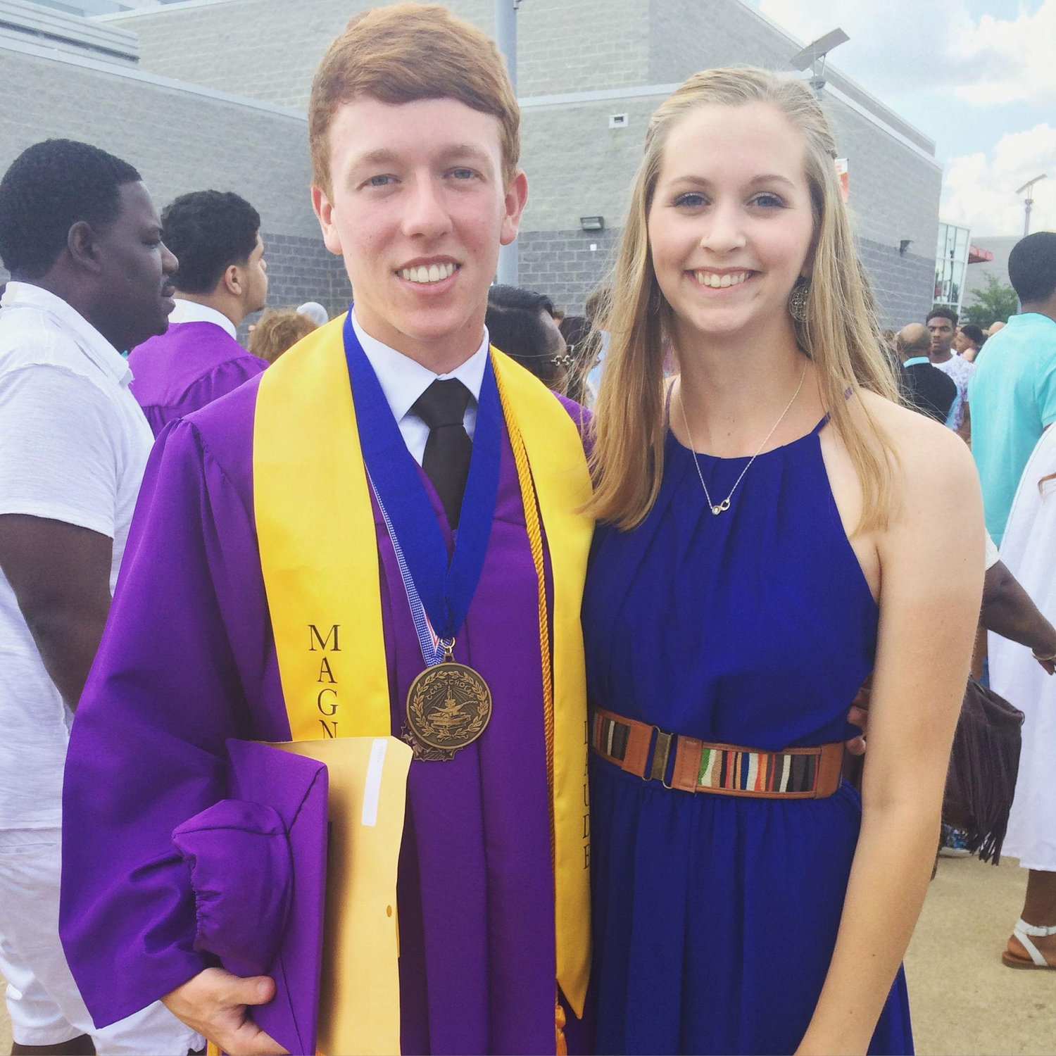 Elliot's high school graduation 2015