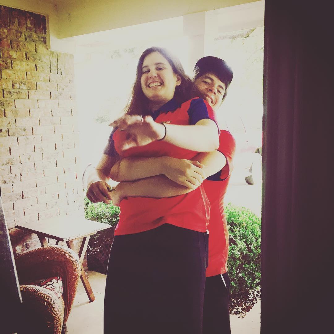 When we worked at Sonic together. It was a good 2  months lol.
