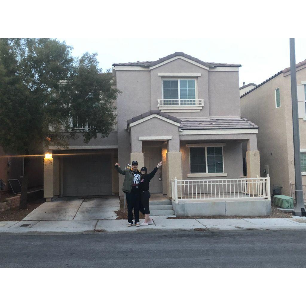 Getting the keys to our first (and current) home