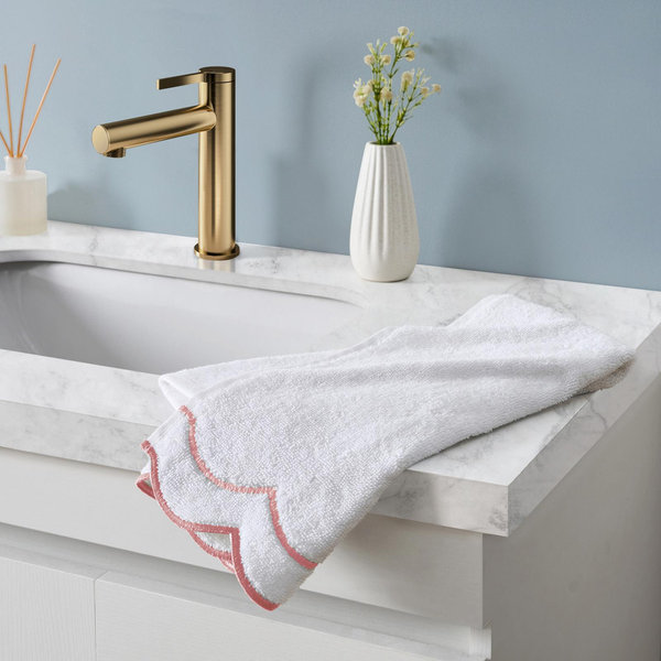 Peri Home Scallop Hand Towel - Thumbnail 3