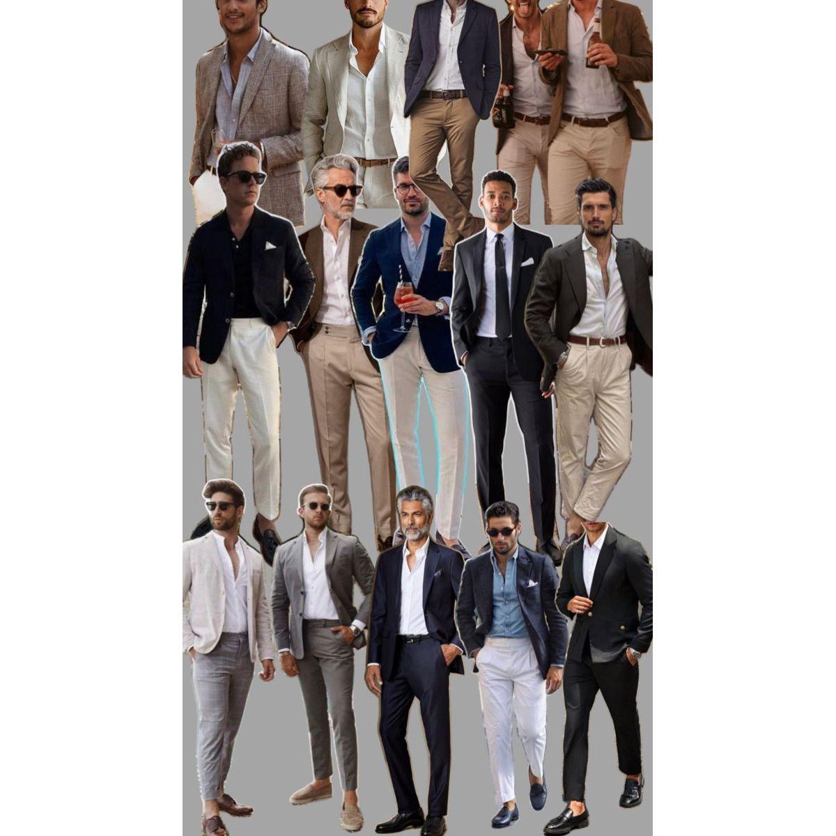 Men here are some inspo looks...