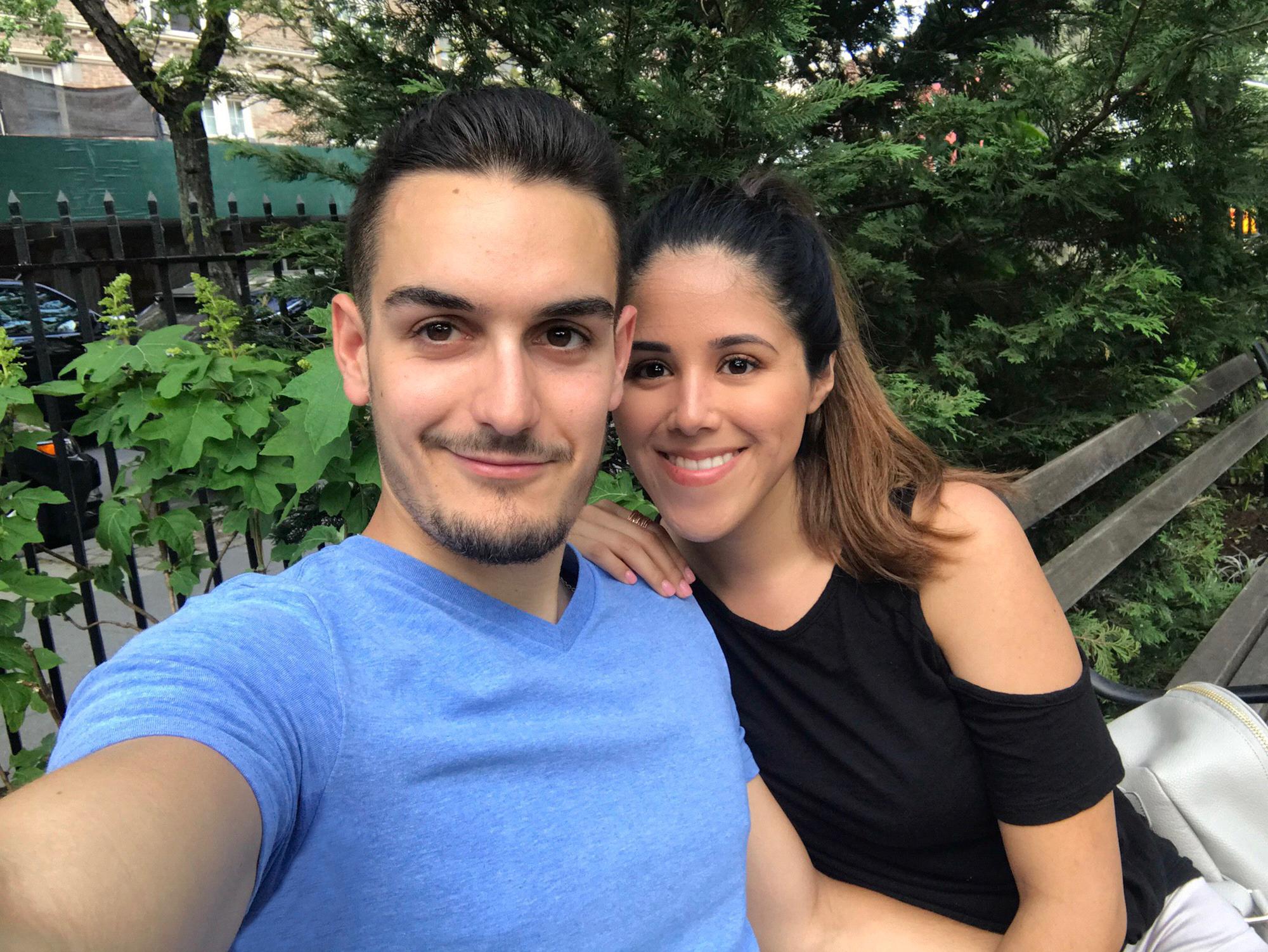 Our first trip together to New York for Christina's birthday in 2017.