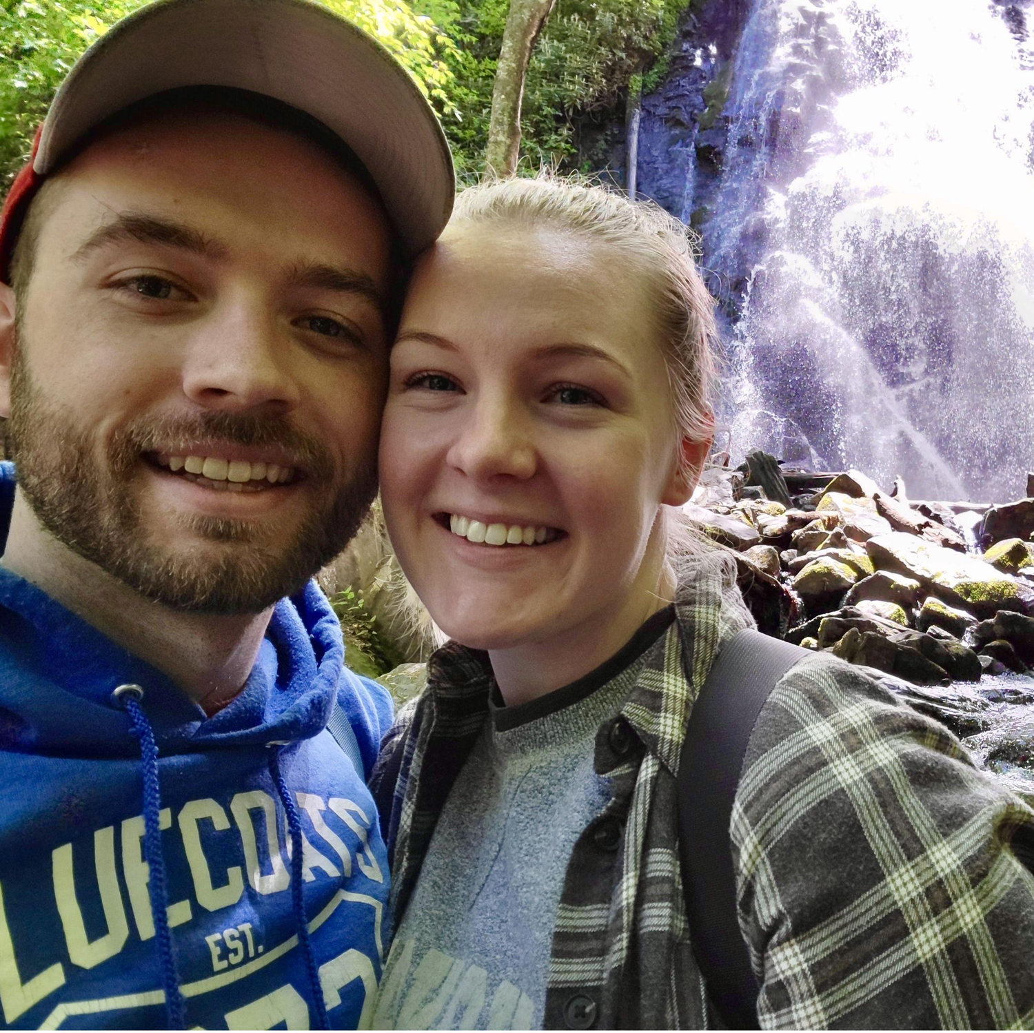 We spend a lot of our free time hiking in the Appalachian mountains here in Virginia, or along the Blue Ridge Parkway in North Carolina.