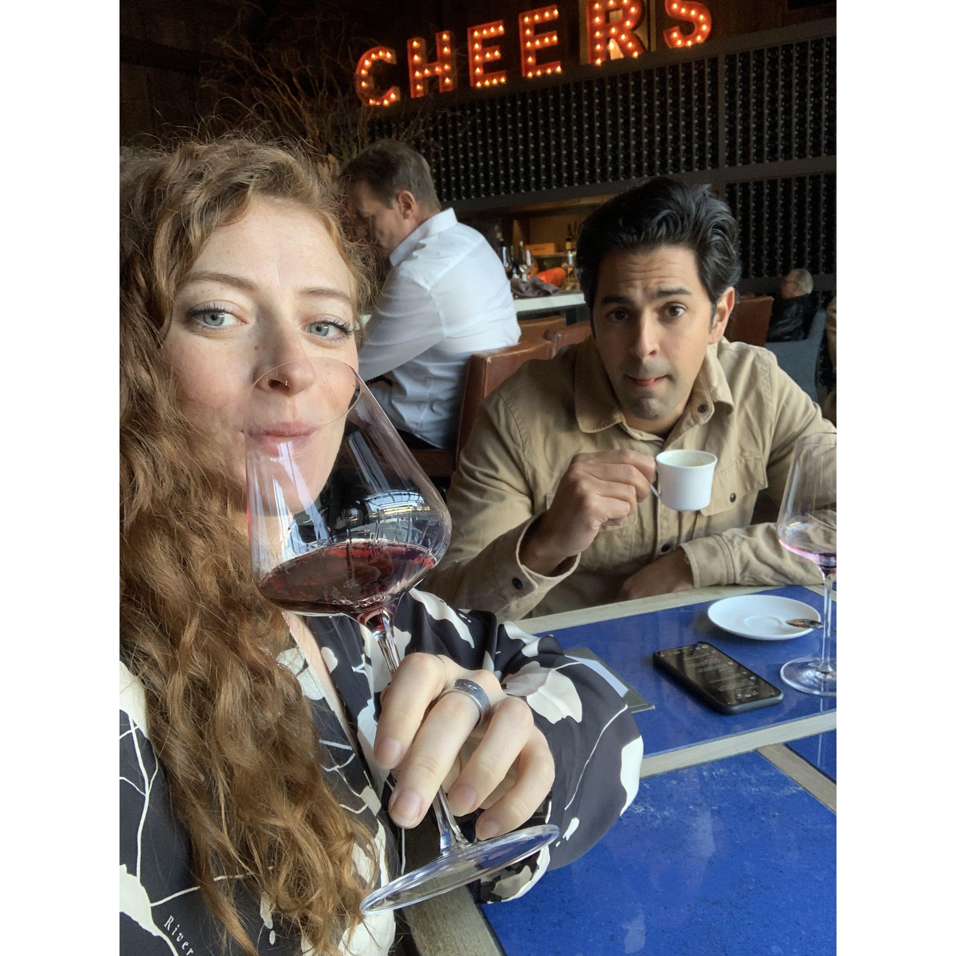 Celebrating an anniversary in Sonoma