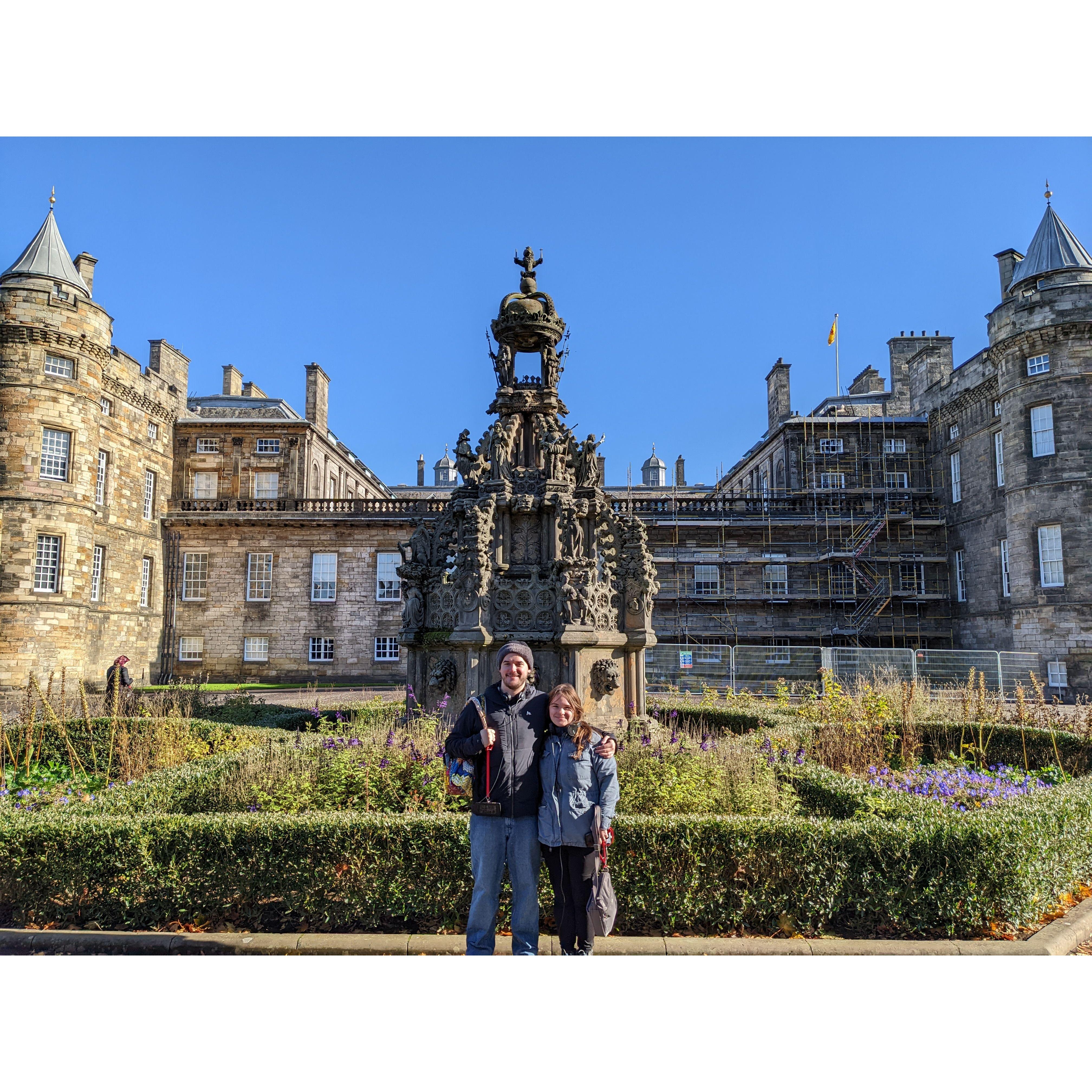 In Scotland!