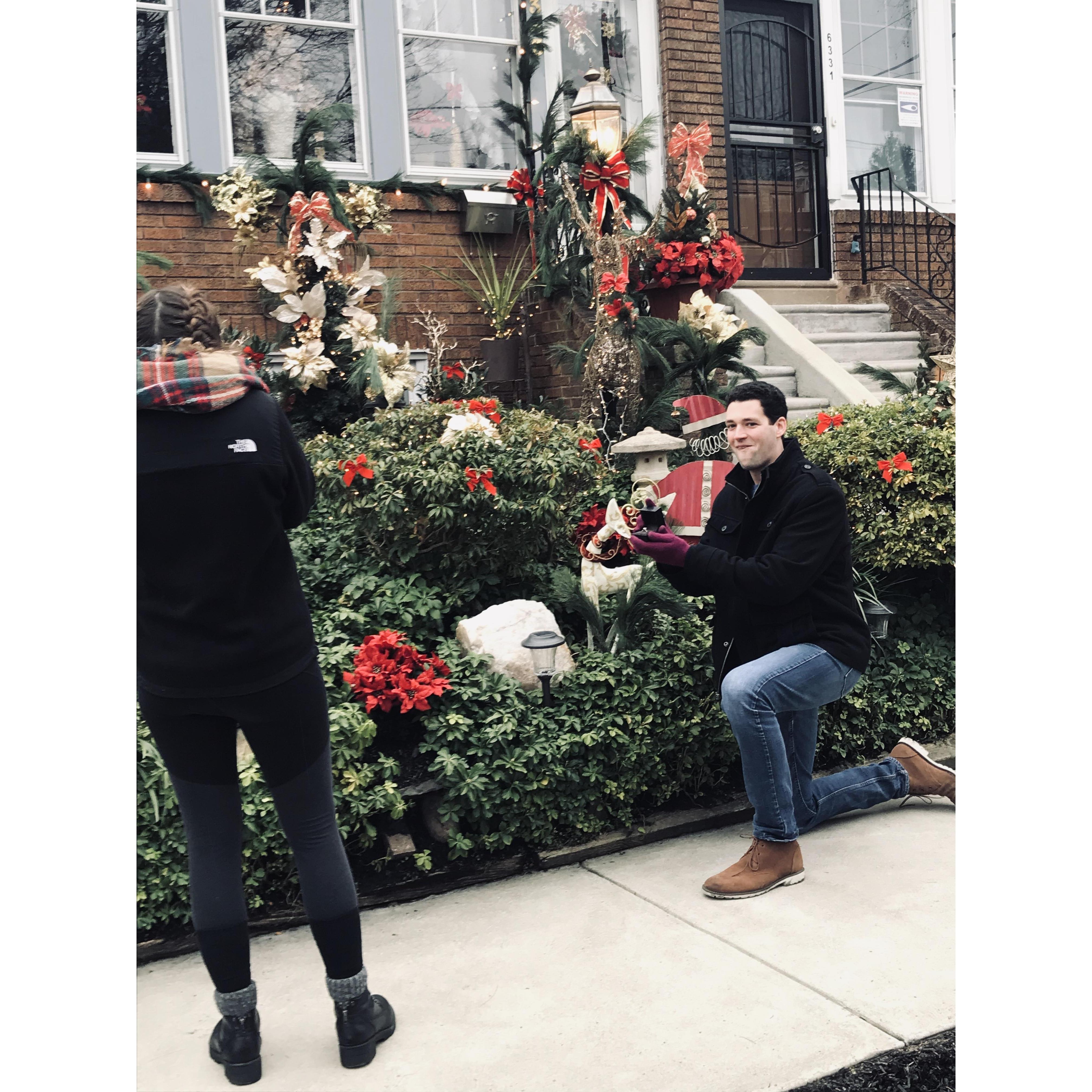 A Christmas Proposal!