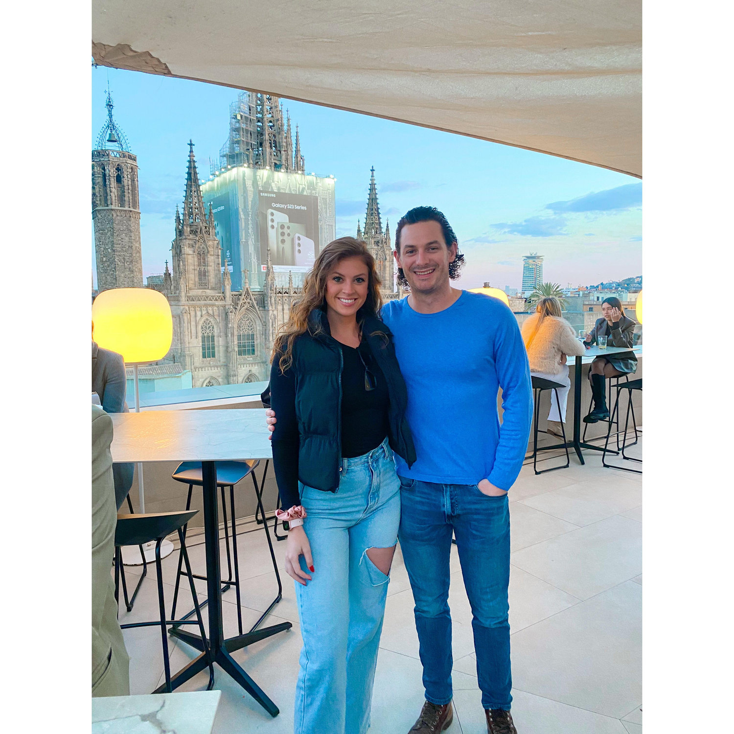They took their first vacation as a couple to Spain