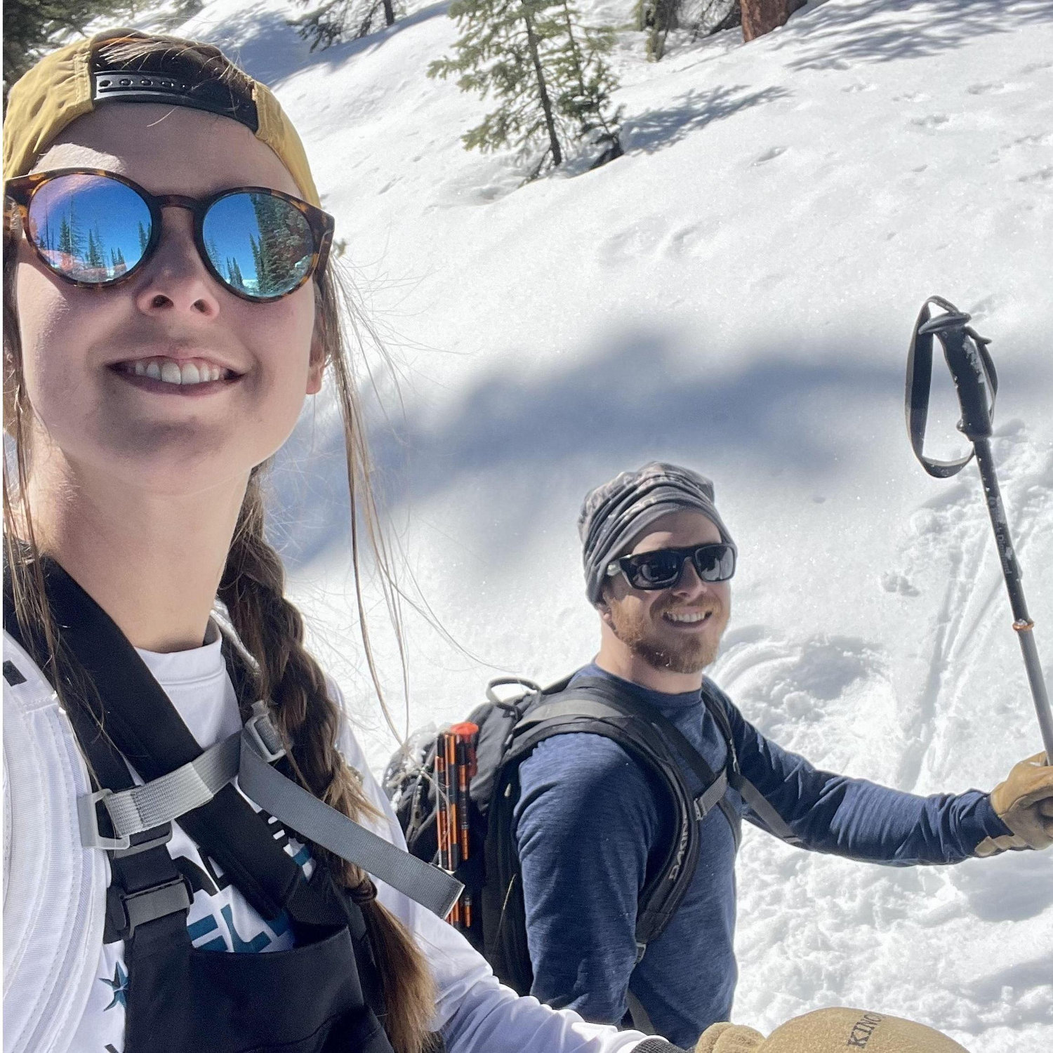 Ski touring in Montezuma