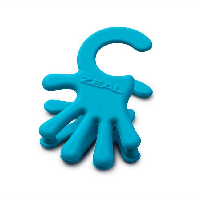 Zeal Clip to Pan Silicone Handy Spoon Rest Blue