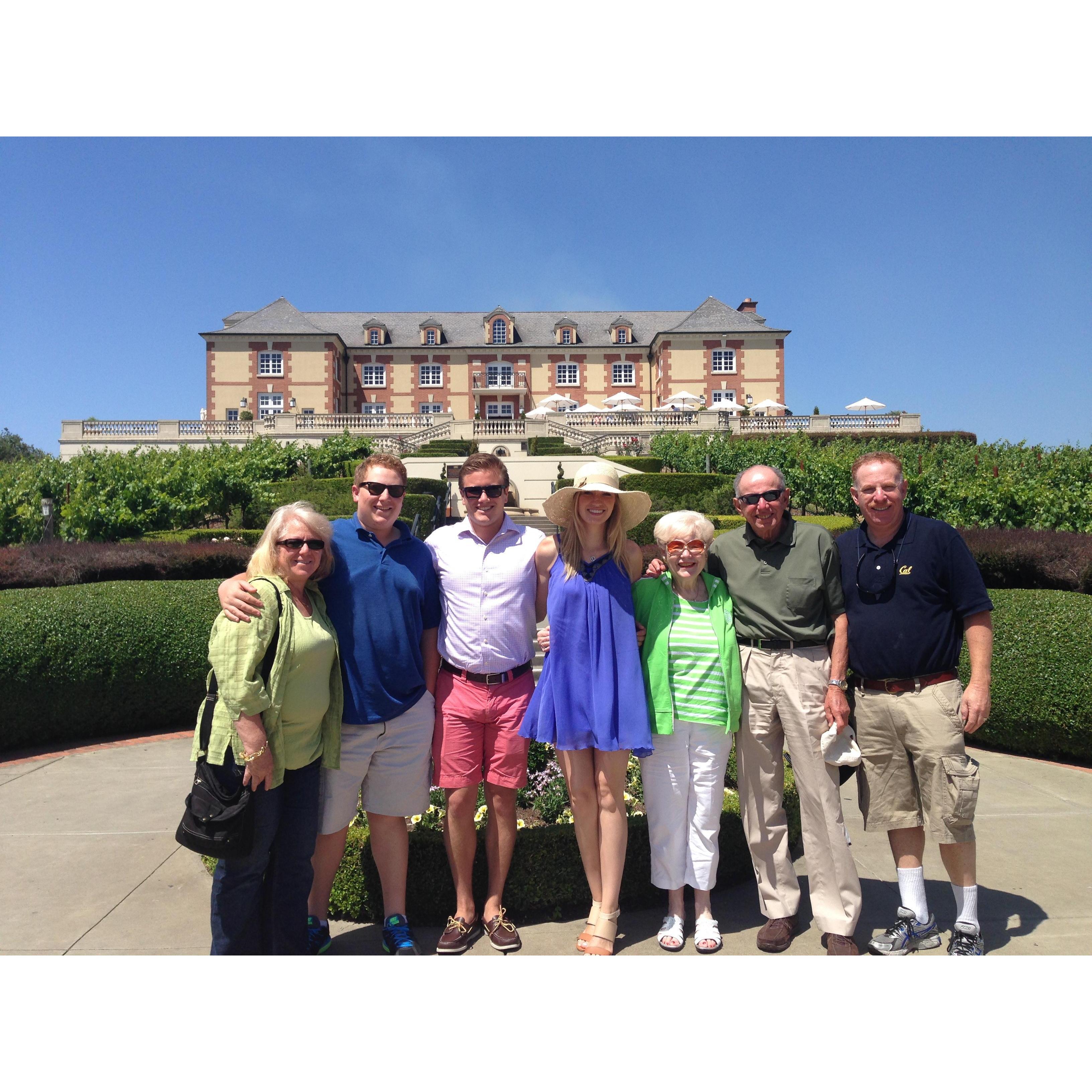 Lauren's 21st birthday. Napa, June 2014