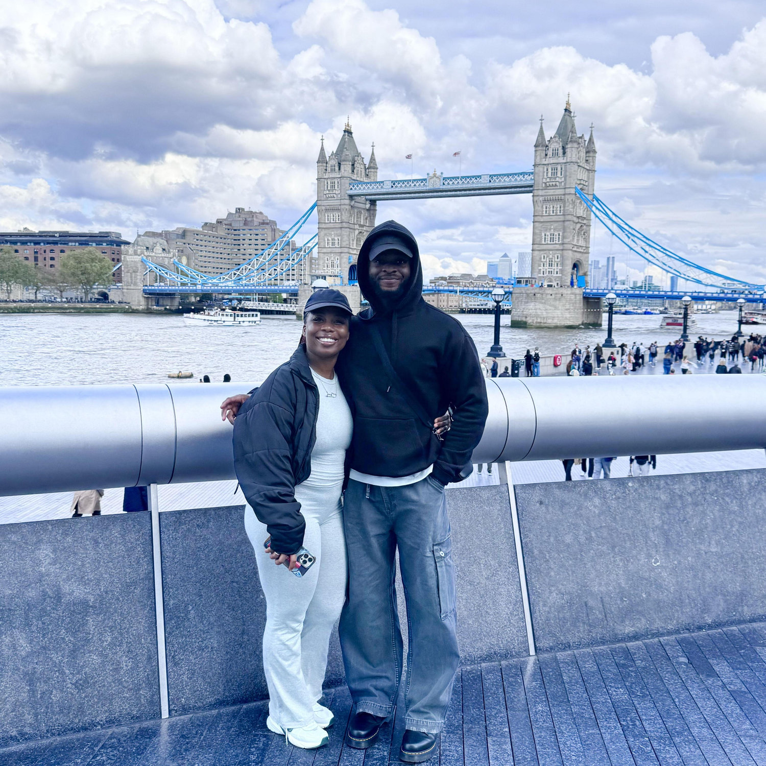 Showing Joshua around London