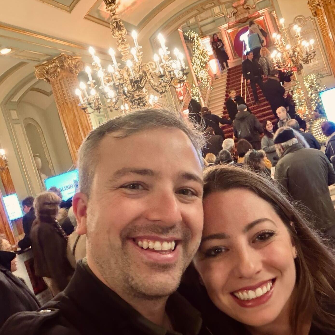 A night at the Spanish Opera to see "The Love Elixir"