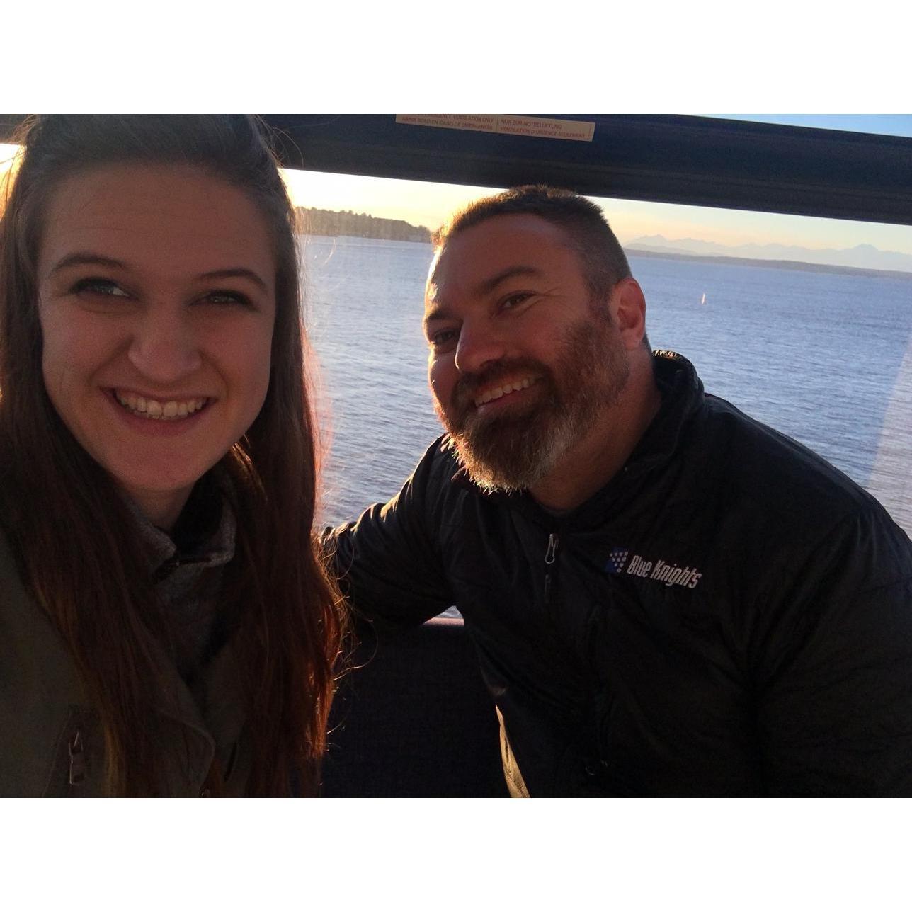 The Puget Sound from the Ferris Wheel
