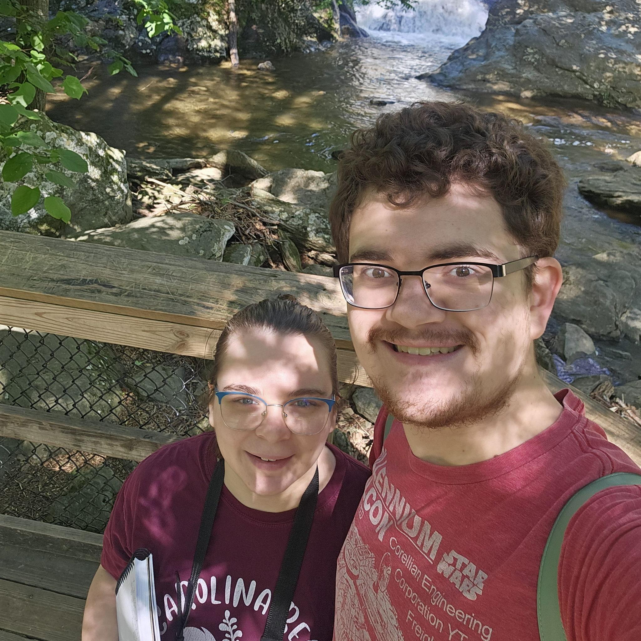 We also enjoy bird watching. This is at Cunningham Falls.