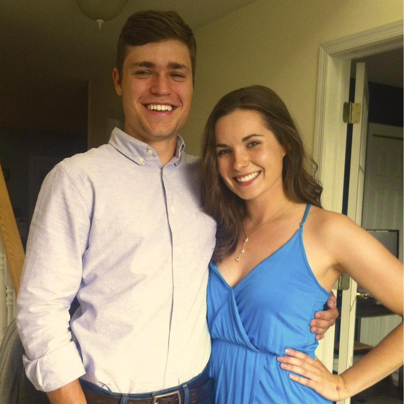 Before one of our first dates, 2014