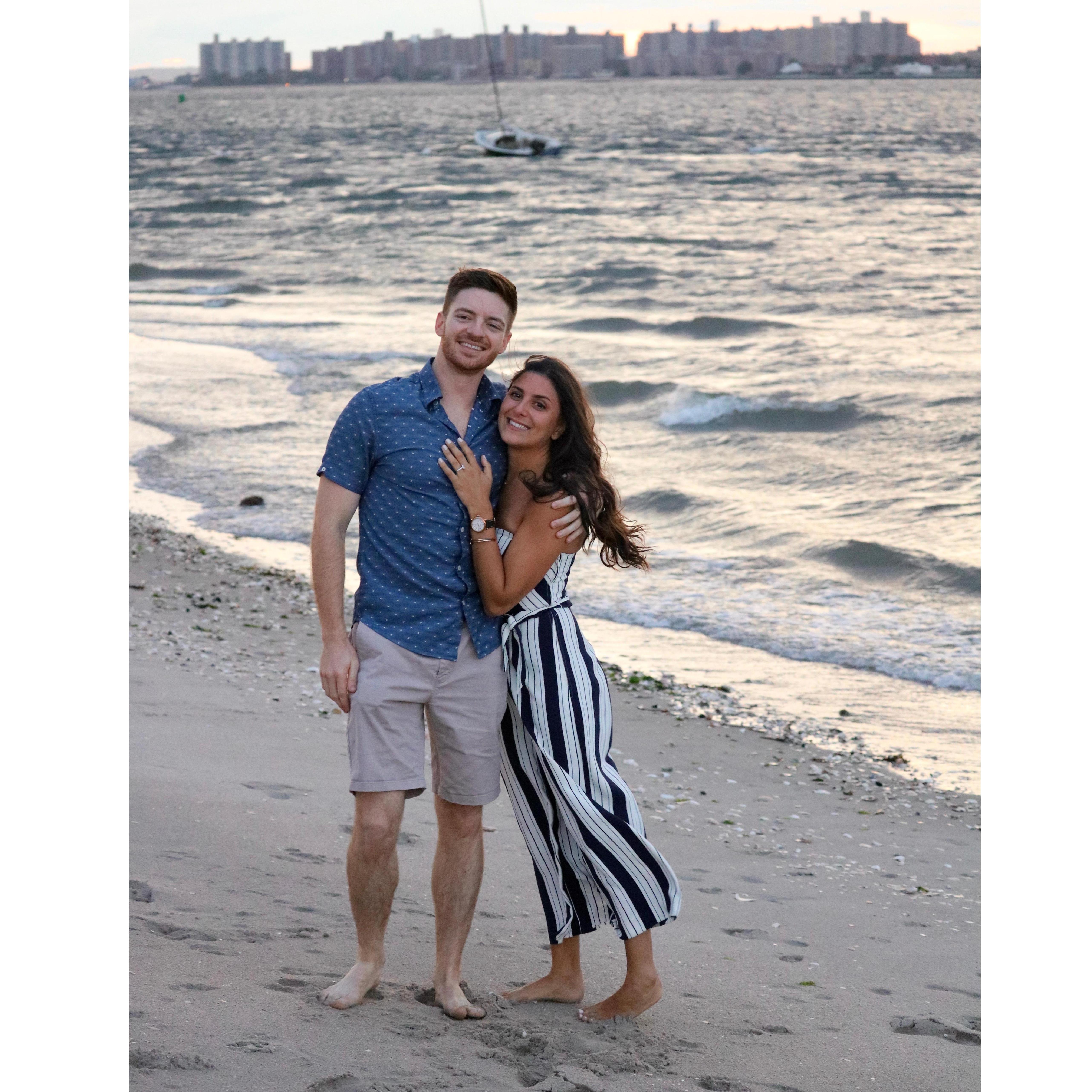Engagement in Breezy Point - August 2018