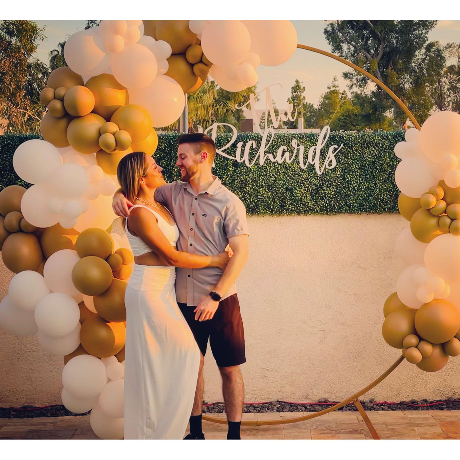Our "I Do BBQ" (engagement party)