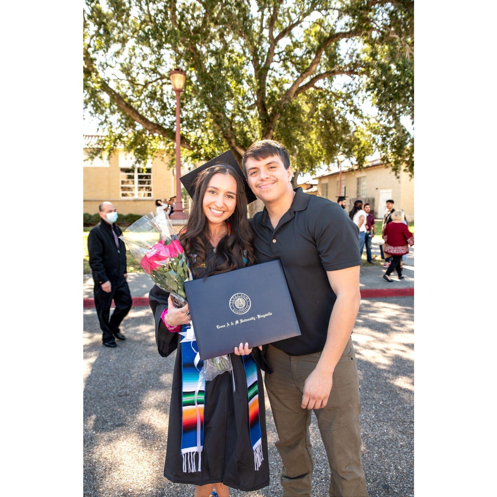 Savannah’s college graduation