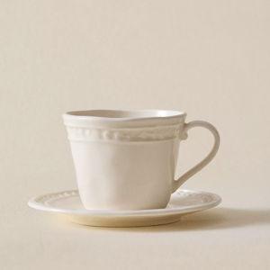Stoneware teacup Set of 4
