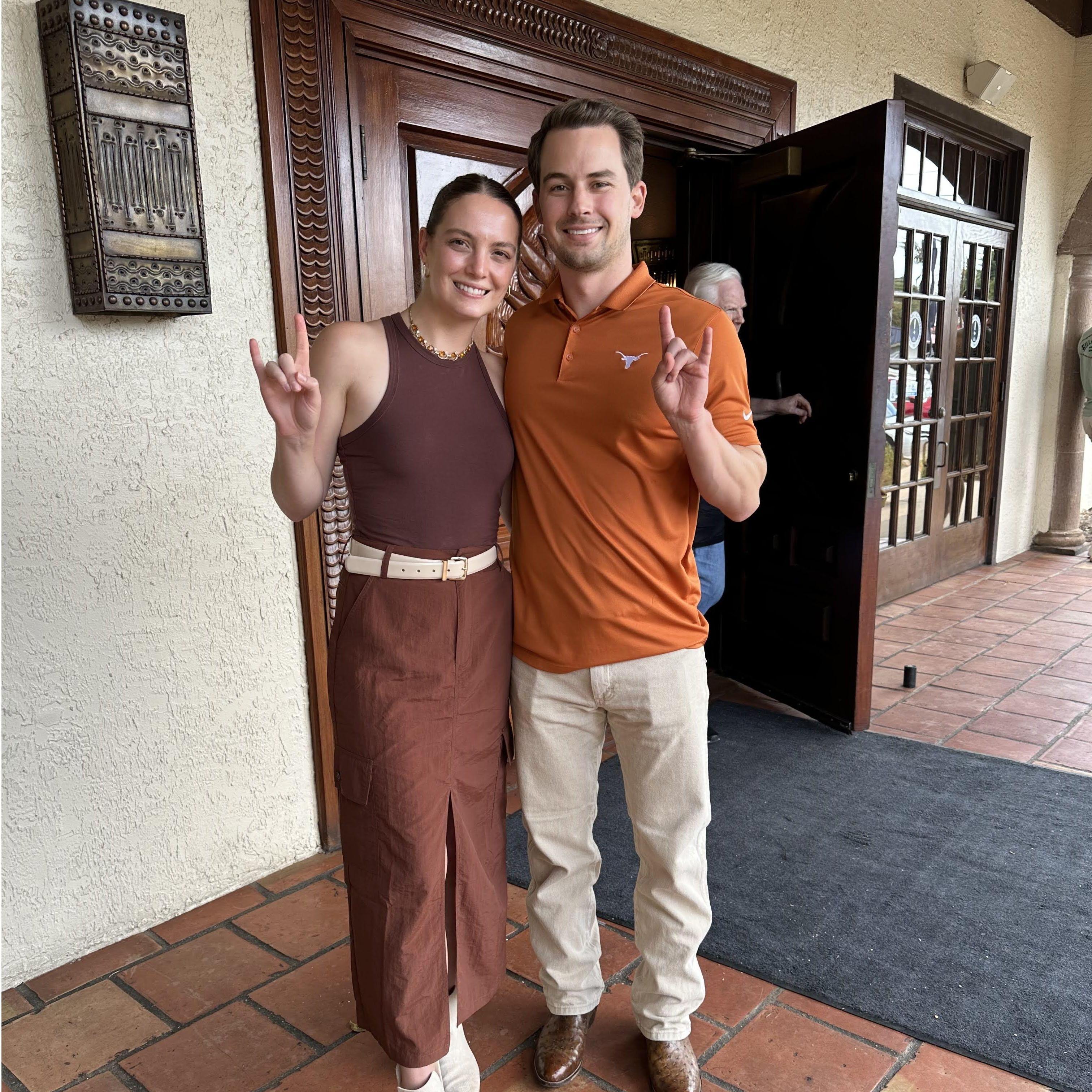 A classic fall night in Austin (TX). Matt's El Rancho followed by a Longhorn's football game.