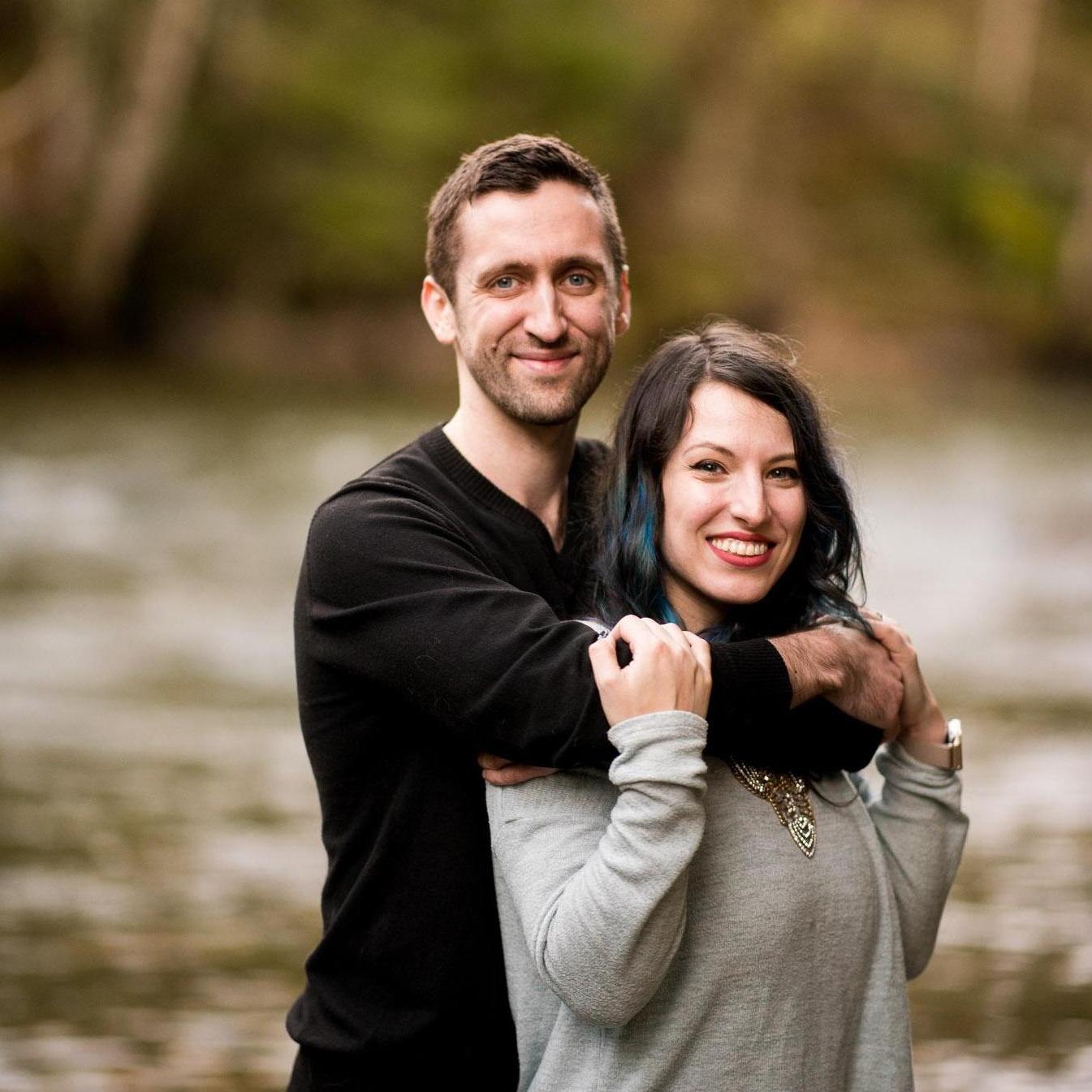 From our engagement photoshoot! 
Credit: Salt & Pine Photography.