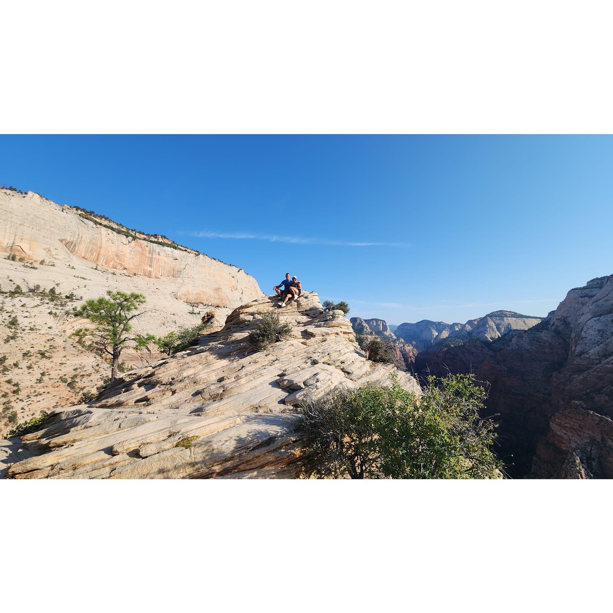 Hiking Angels Landing in Zion National Park
