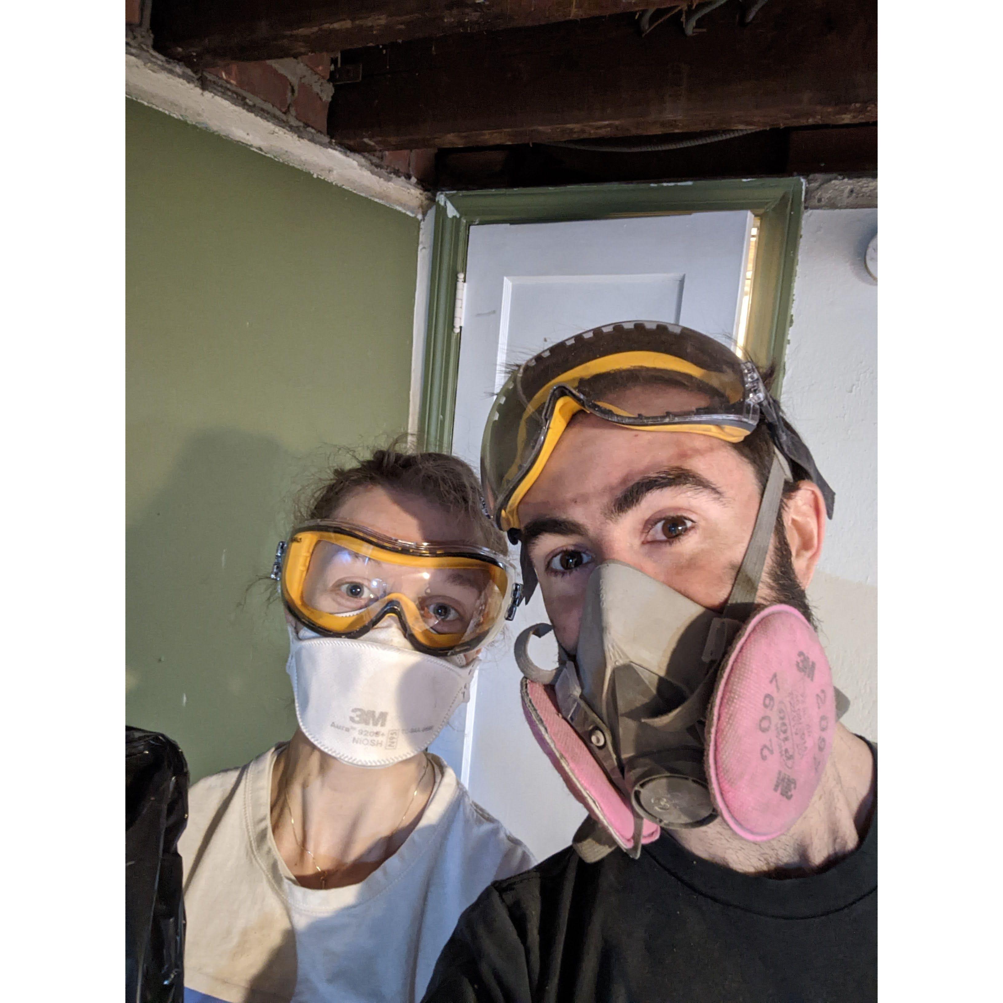 We destroyed our basement