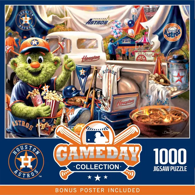 MasterPieces 1000 Piece Jigsaw Puzzle - MLB Houston Astros Gameday