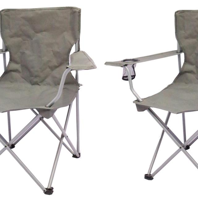 Folding Camp Chair 2 Pack