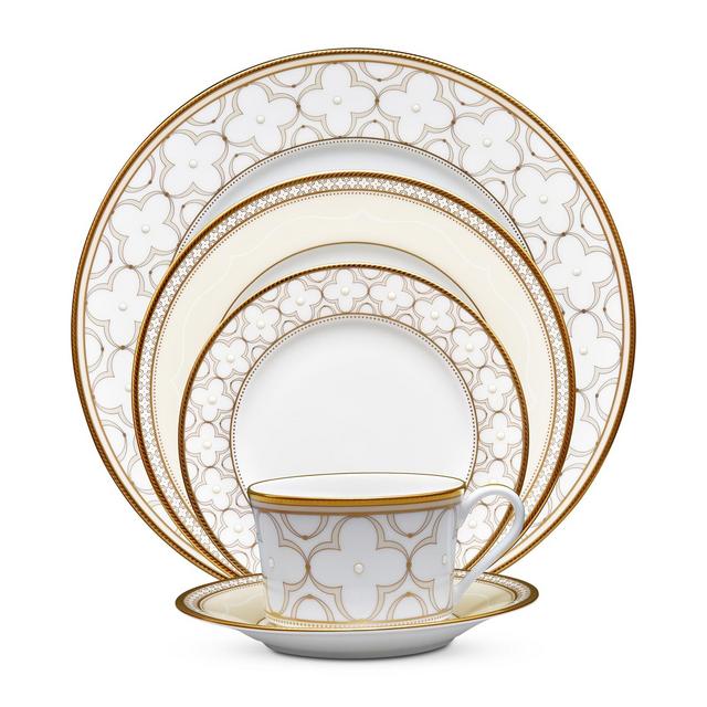 Noritake Trefolio Gold 5-Piece Place Setting