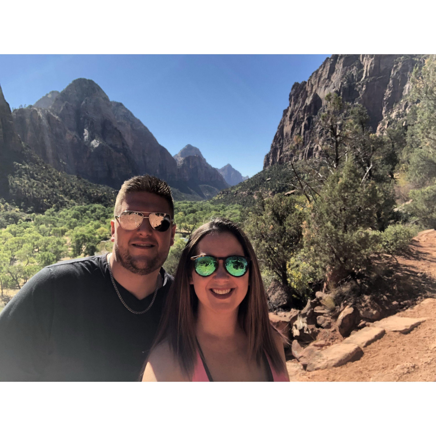 First vacation together to Zion