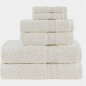 6-Piece Cotton Towel Set