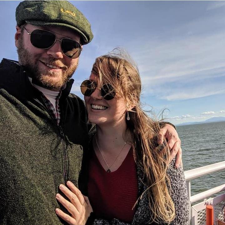 On the ferry in Canada June 2019