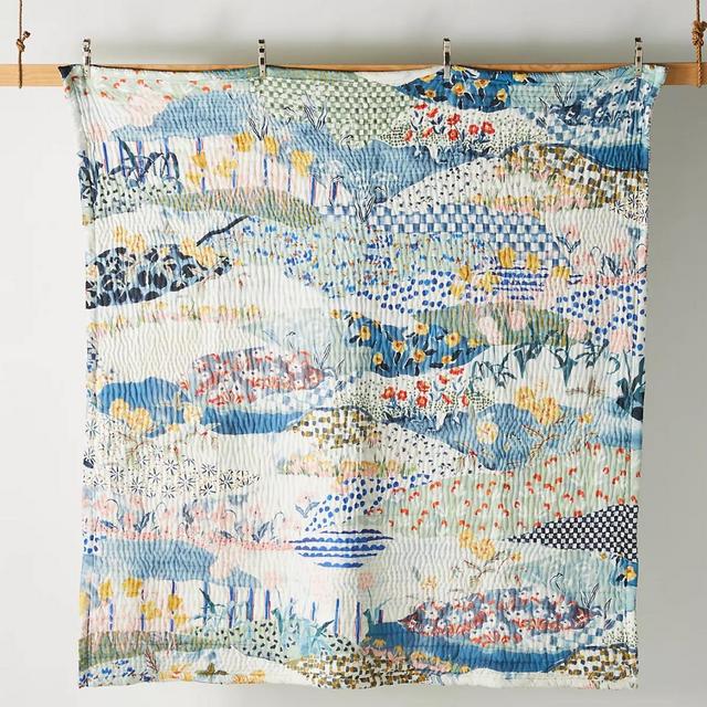 Rosalind Cotton Voile Printed Quilt