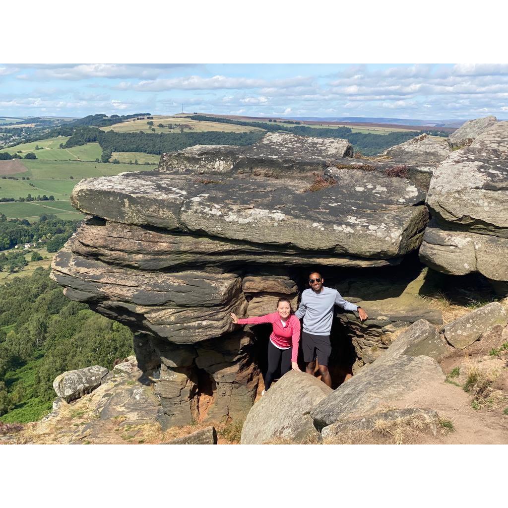 Hiking in the Peak District (northern England)