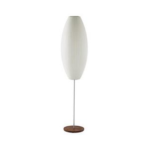 Nelson™ Cigar Floor Lamp, Walnut Base