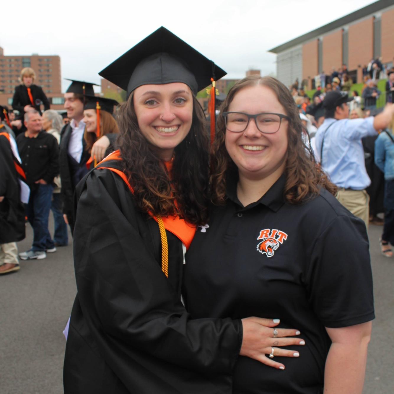May 9, 2025: Another graduation picture for good luck.