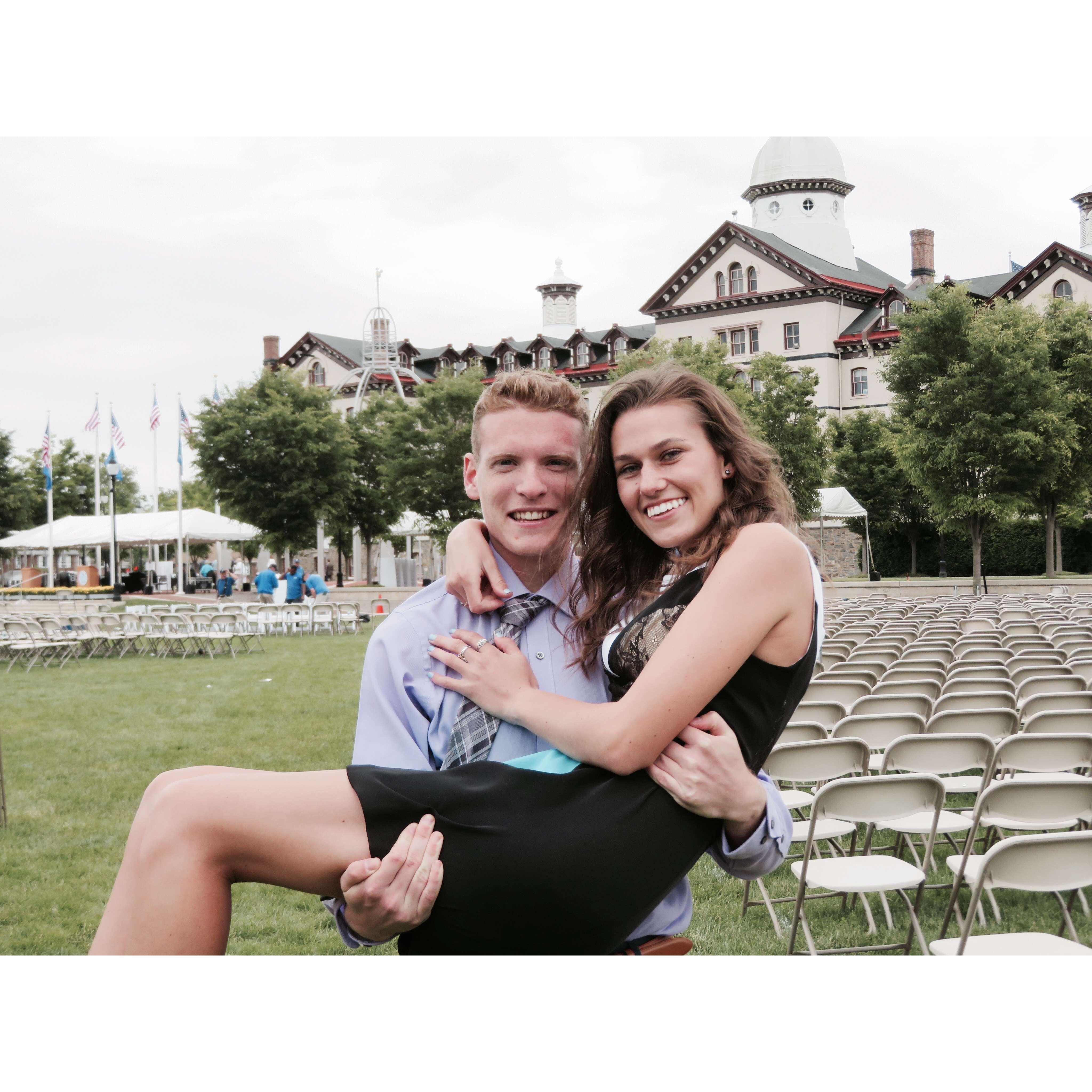 Year 1 - Graduating from Widener together