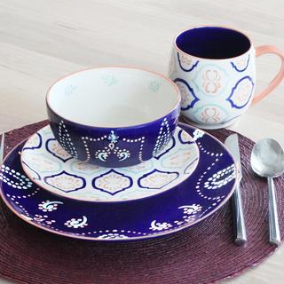 Kali 16-Piece Dinnerware Set, Service for 4