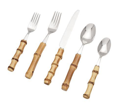 Natural Bamboo Flatware
