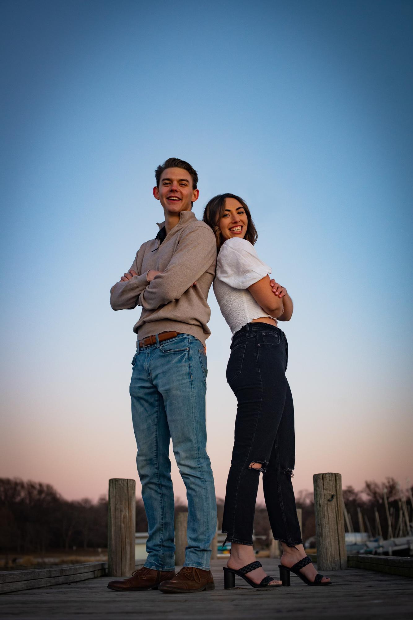 Engagement photos at the The Dallas Arboretum and Botanical Garden. A huge thank you to our friends Kyler and Audry Lacey for the shoot!