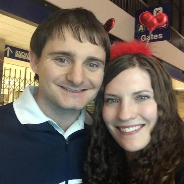 First Valentine's Day spent together in person in Mississippi February 2015